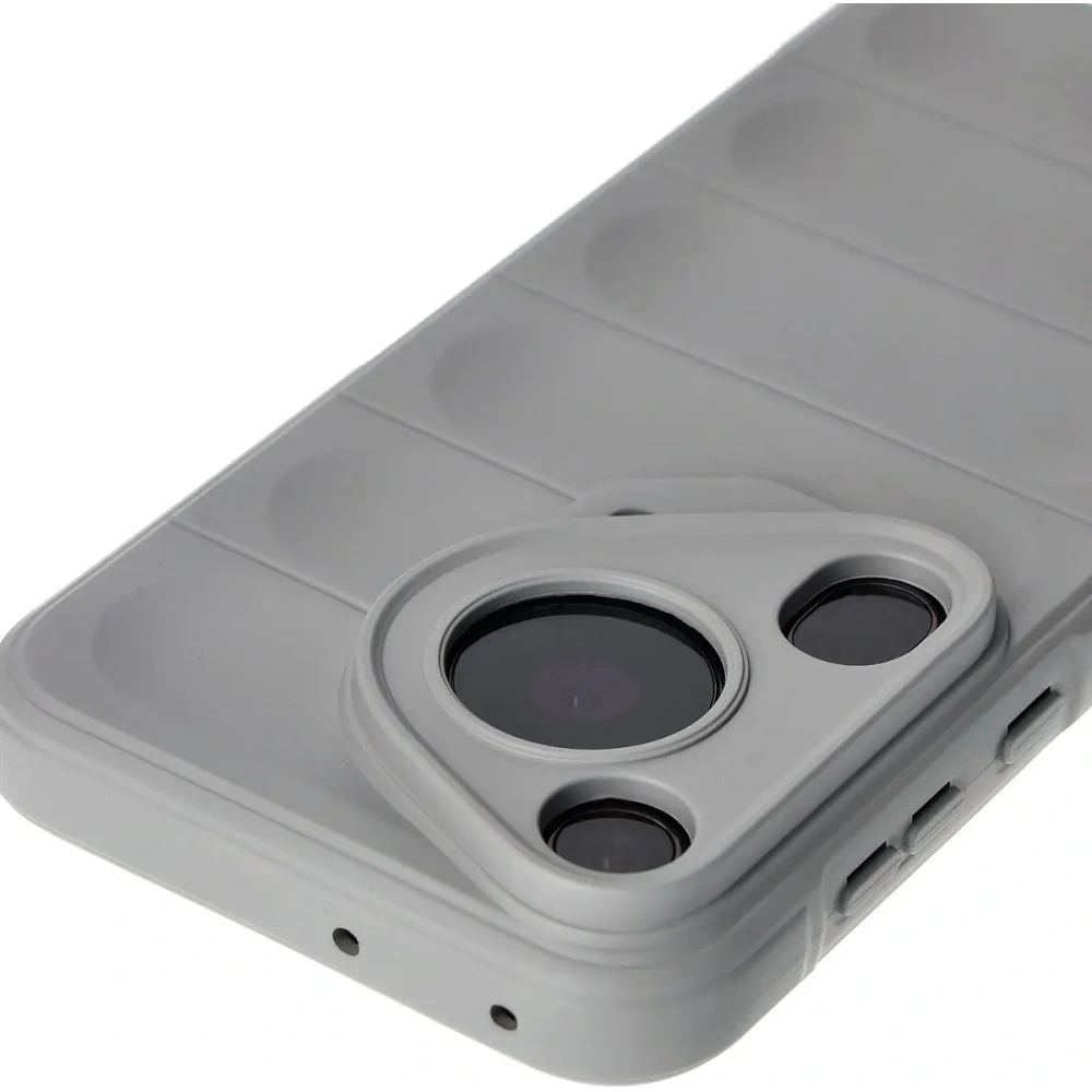 Pancerne etui Bizon Case Tur do Huawei Pura 70 Ultra jasnoszare