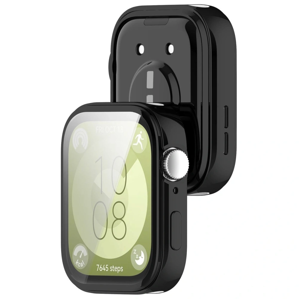 Etui z osłoną ekranu Bizon Case Watch Felipe do Huawei Watch Fit 3 czarne