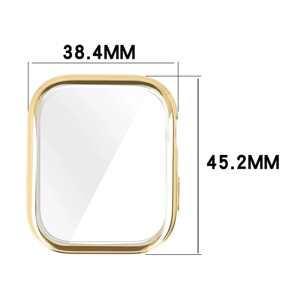 Etui z osłoną ekranu Bizon Case Watch Felipe do Huawei Watch Fit 3 złote