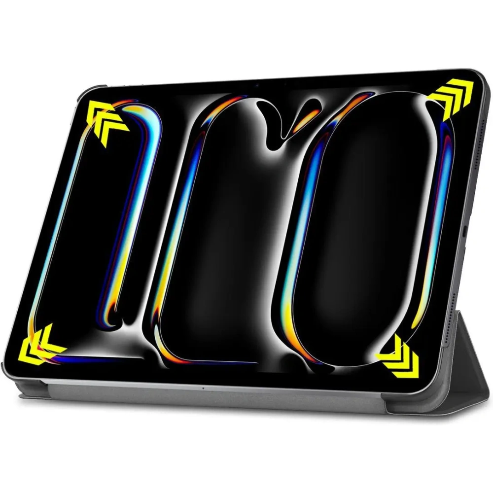 Etui Bizon Case Tab Croc do iPad Pro 11" 5 gen. 2024 czarne