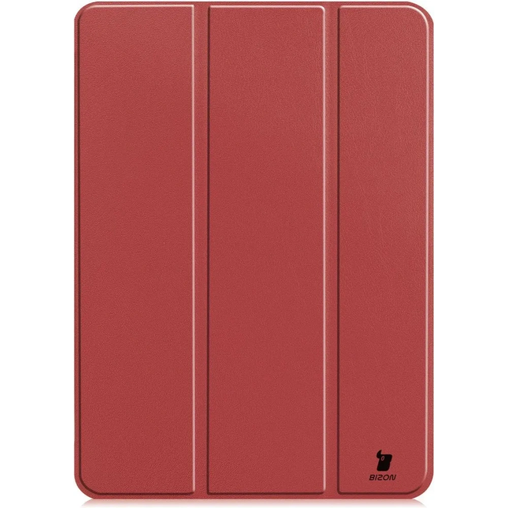 Etui Bizon Case Tab Croc do iPad Pro 11" 5 gen. 2024 burgundowe