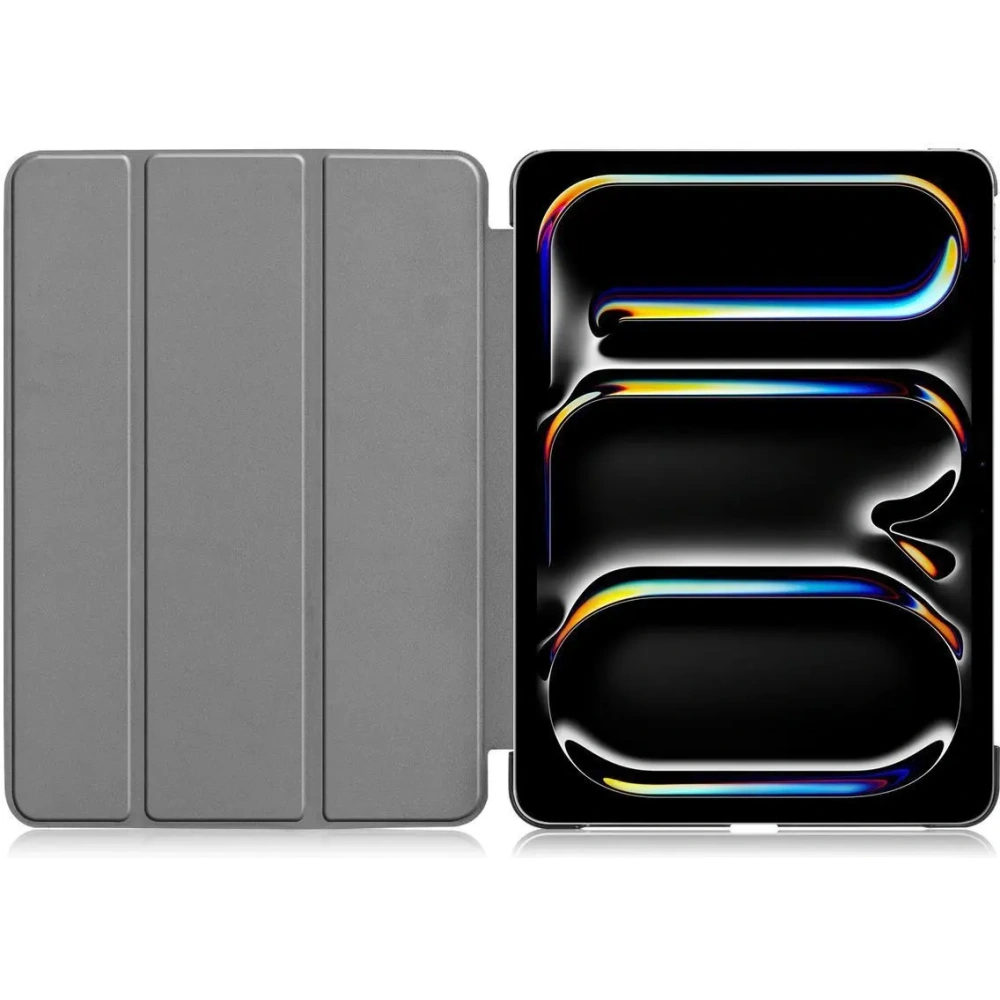 Etui Bizon Case Tab Croc do iPad Pro 11" 5 gen. 2024 burgundowe