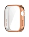 Etui z osłoną ekranu Bizon Case Watch Felipe do Huawei Watch Fit 3 różowozłote