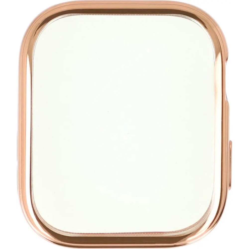 Etui z osłoną ekranu Bizon Case Watch Felipe do Huawei Watch Fit 3 różowozłote