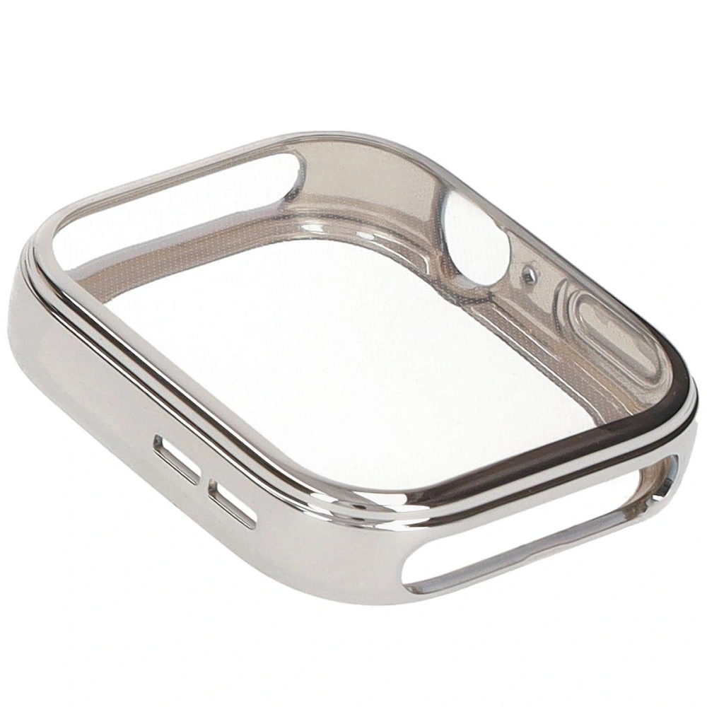 Etui z osłoną ekranu Bizon Case Watch Felipe do Huawei Watch Fit 3 srebrne