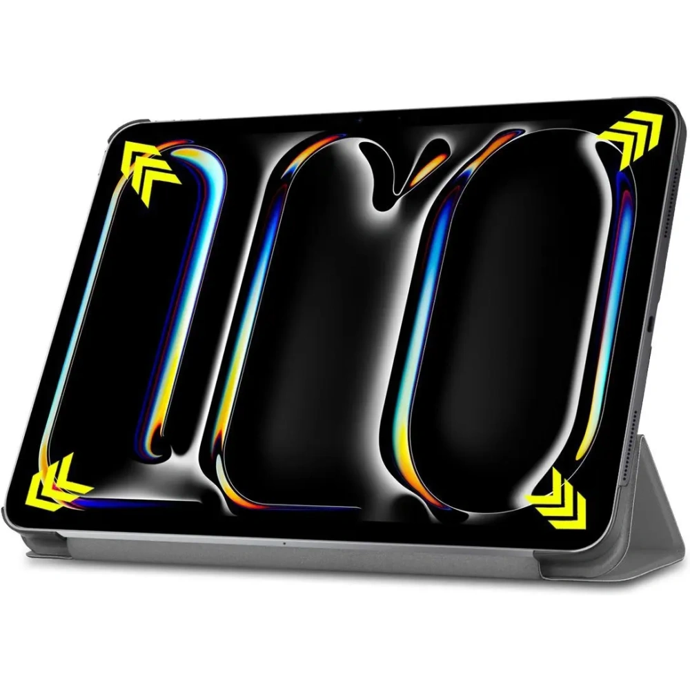 Etui Bizon Case Tab Croc do iPad Pro 11" 5 gen. 2024 szare