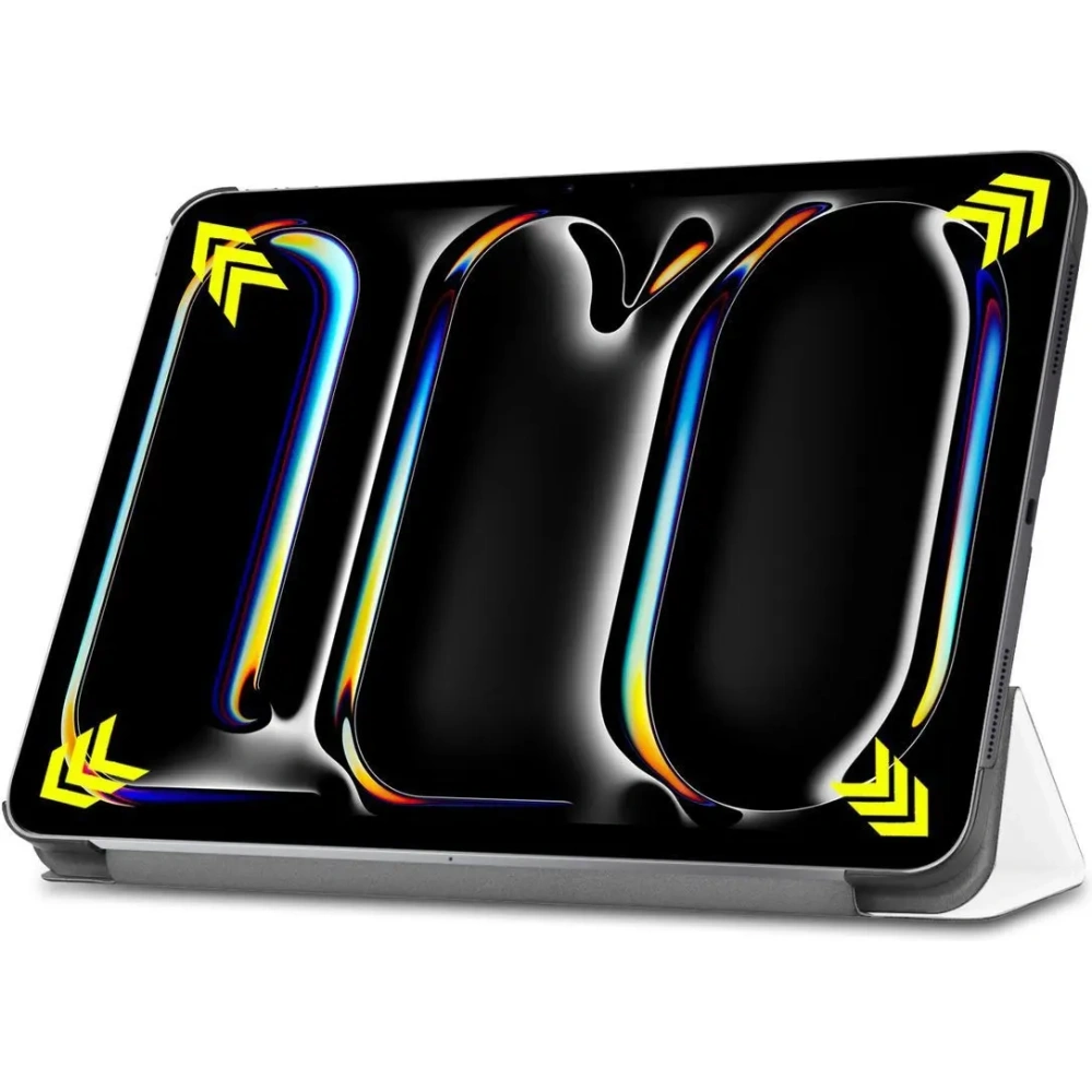 Etui Bizon Case Tab Croc do iPad Pro 11" 5 gen. 2024 białe