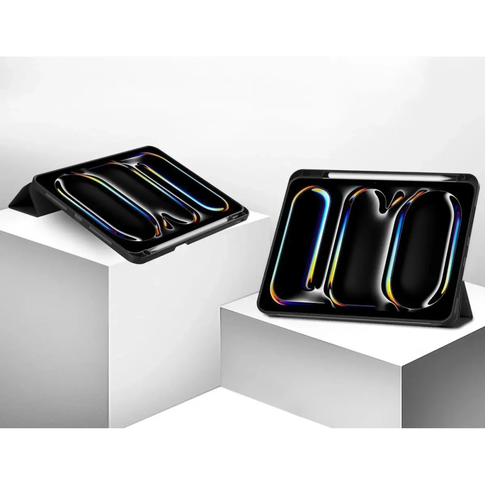 Etui Bizon Case Tab Lizard do iPad Pro 11" 5 gen. 2024 czarne