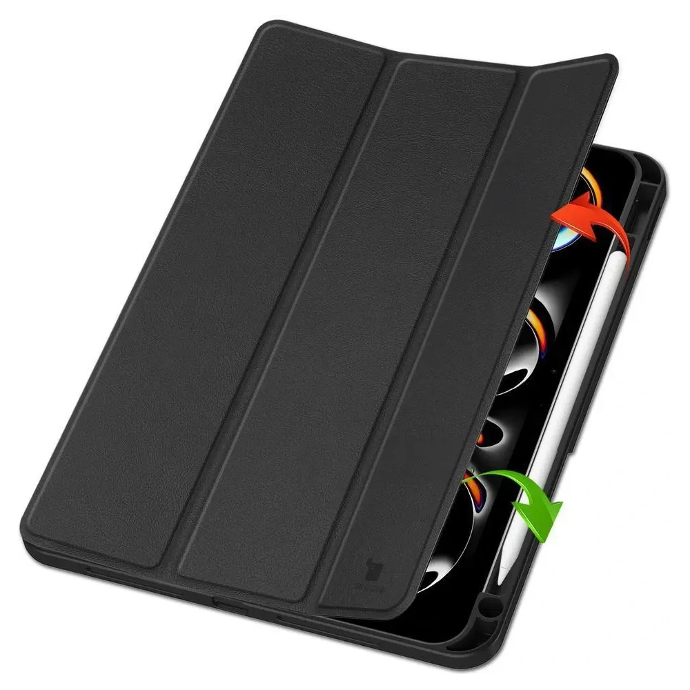 Etui Bizon Case Tab Lizard do iPad Pro 11" 5 gen. 2024 czarne