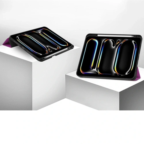 Kup Bizon Case Tab Lizard Apple iPad Pro 11" 5. generáció 2024 sötét lila - BIZ5083 - {ean13} - Sklep Home Screen