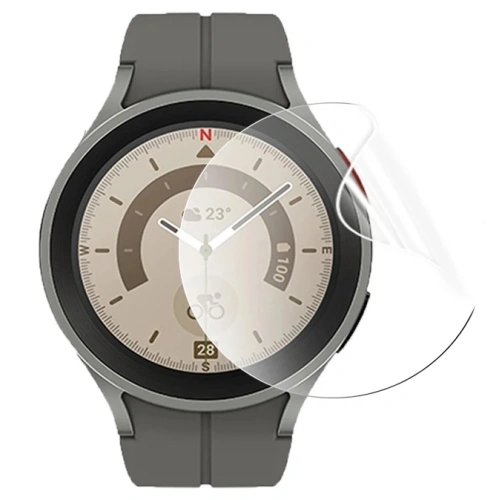 Buy Bizon Glass Watch Hydrogel Samsung Galaxy Watch 5 Pro 45 mm [2 PACK] - BIZ5656 - {ean13} - Home Screen Store Europe