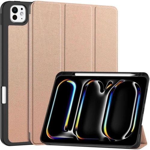 Kup Bizon Case Tab Lizard Apple iPad Pro 11" 5. generációs 2024 rózsaarany - BIZ5658 - {ean13} - Sklep Home Screen