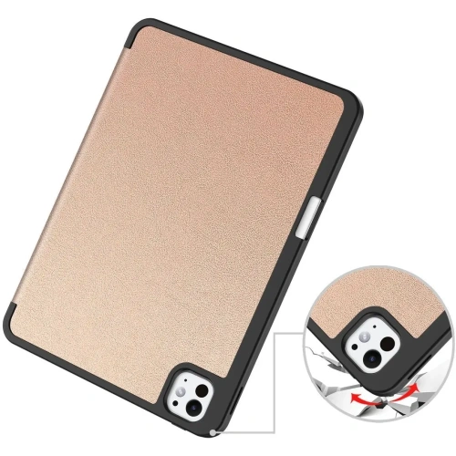 Kup Bizon Case Tab Lizard Apple iPad Pro 11" 5. generációs 2024 rózsaarany - BIZ5658 - {ean13} - Sklep Home Screen