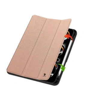 Kup Etui Bizon Case Tab Lizard do iPad Pro 11" 5 gen. 2024 różowozłote - BIZ5658 - {ean13} - Sklep Home Screen