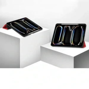 Bizon Case Tab Lizard Apple iPad Pro 13" 7 gen. 2024 roșu