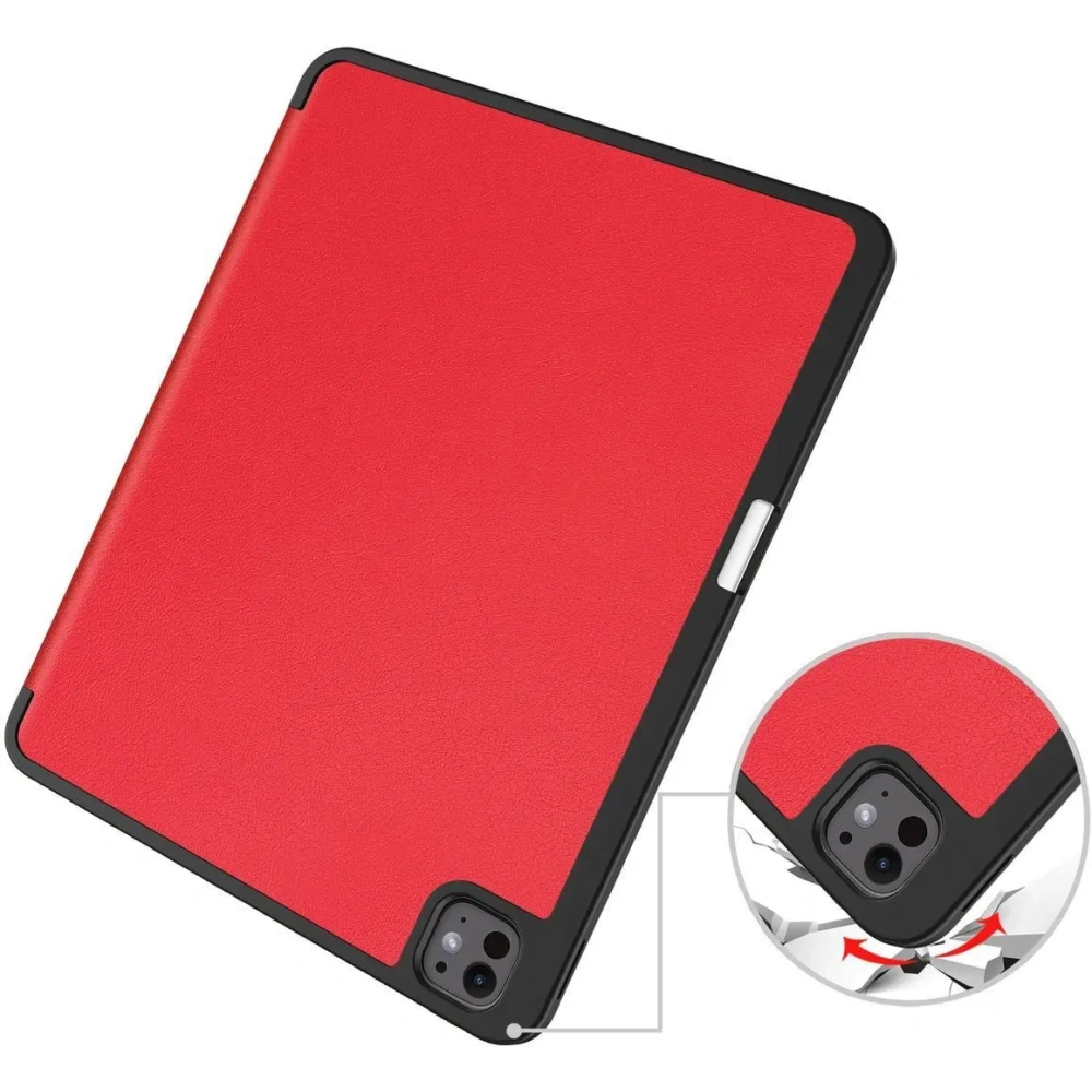 Etui Bizon Case Tab Lizard do iPad Pro 13" 7 gen. 2024 czerwone