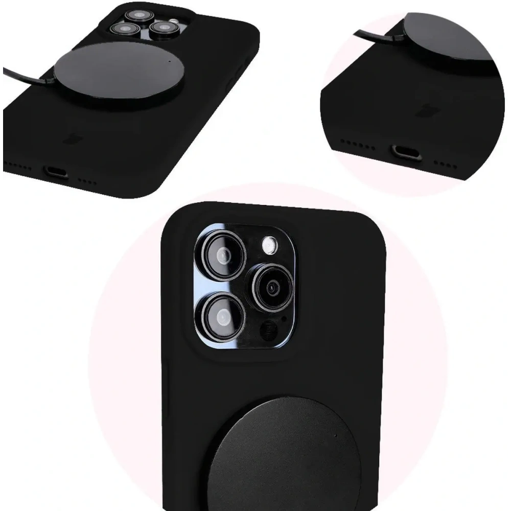 Etui silikonowe Bizon Soft Case do Apple iPhone 14 Pro Max czarne