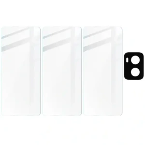 Buy BIZON Clear 3x screen glass + camera glass Motorola Moto G34 5G - BIZ5664 - {ean13} - Home Screen Store Europe