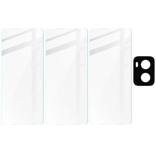 Kup 3x Szkło na ekran + szkło na aparat BIZON Clear do Motorola Moto G34 5G - BIZ5664 - {ean13} - Sklep Home Screen