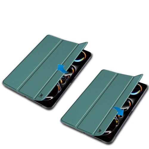 Kup Etui Bizon Case Tab Croc pro iPad Pro 13" 7. generace 2024 tmavě zelené - BIZ5667 - {ean13} - Sklep Home Screen