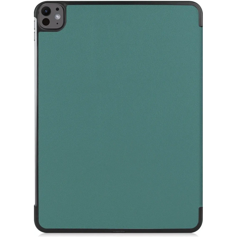 Etui Bizon Case Tab Croc do iPad Pro 13" 7 gen. 2024 ciemnozielone