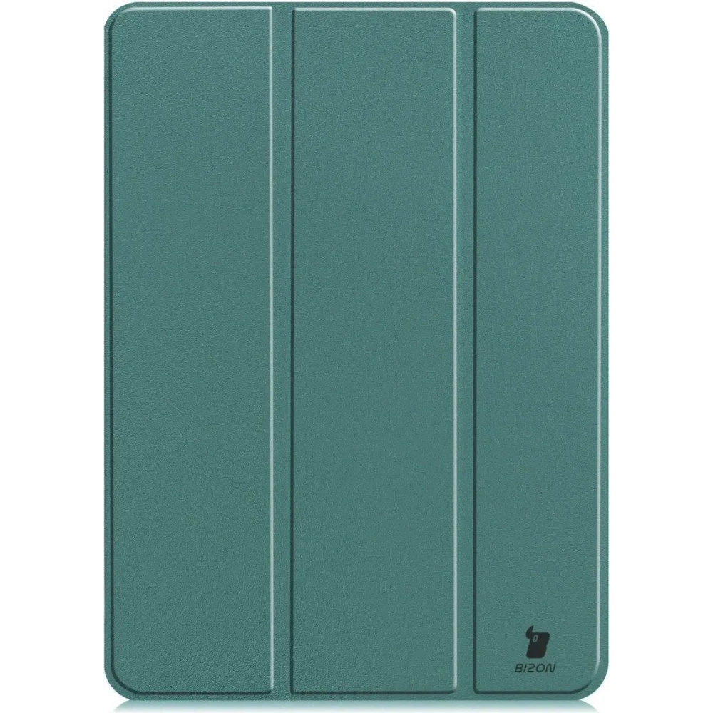 Etui Bizon Case Tab Croc do iPad Pro 13" 7 gen. 2024 ciemnozielone