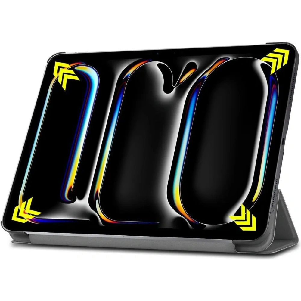 Etui Bizon Case Tab Croc do iPad Pro 13" 7 gen. 2024 szare
