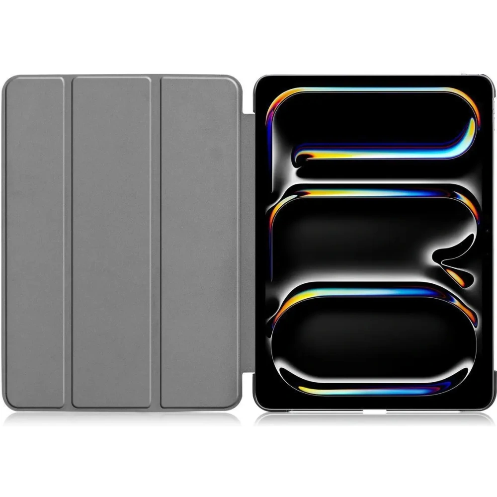 Etui Bizon Case Tab Croc do iPad Pro 13" 7 gen. 2024 czerwone