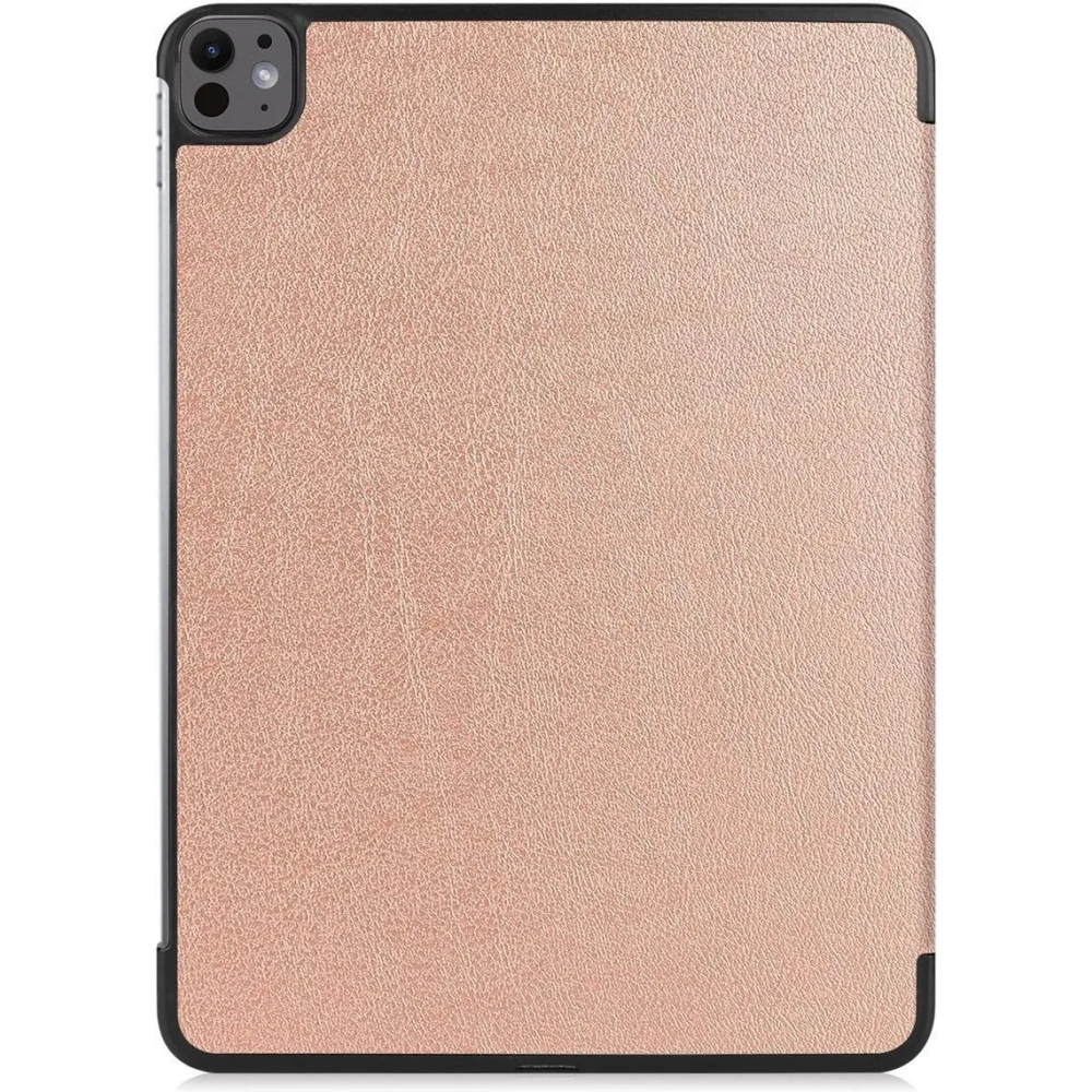 Etui Bizon Case Tab Croc do iPad Pro 13" 7 gen. 2024 różowozłote