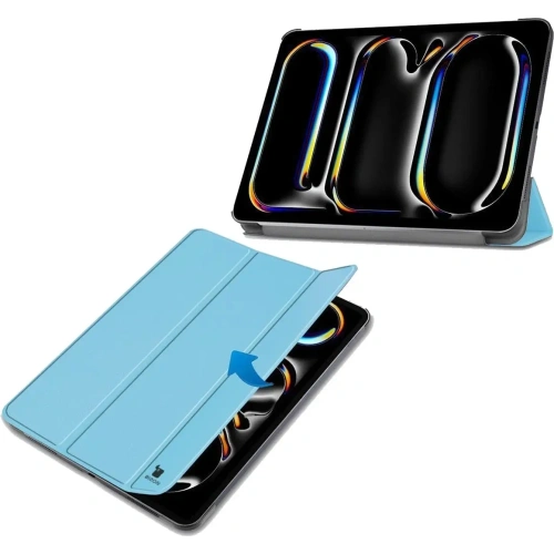 Kup Etui Bizon Case Tab Croc do iPad Pro 11" 5 gen. 2024 błęktine - BIZ5671 - {ean13} - Sklep Home Screen
