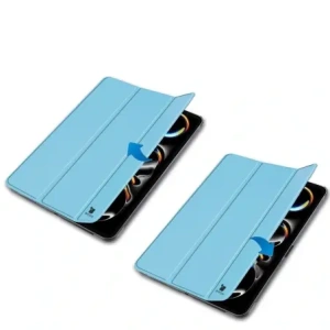Kup Etui Bizon Case Tab Croc do iPad Pro 11" 5 gen. 2024 błęktine - BIZ5671 - {ean13} - Sklep Home Screen