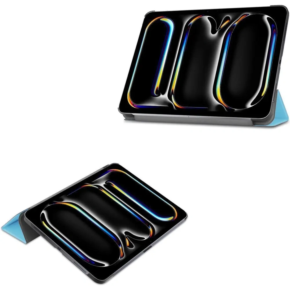 Etui Bizon Case Tab Croc do iPad Pro 11" 5 gen. 2024 błęktine