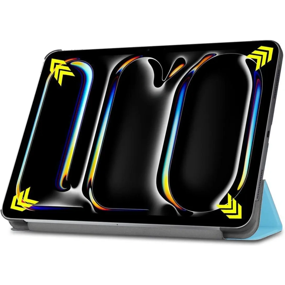 Etui Bizon Case Tab Croc do iPad Pro 11" 5 gen. 2024 błęktine