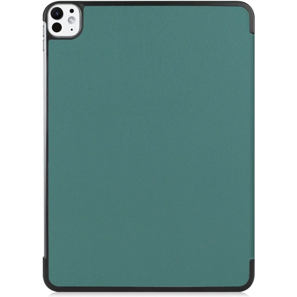 Etui Bizon Case Tab Croc do iPad Pro 11" 5 gen. 2024 ciemnozielone