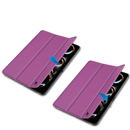 Kup Bizon Case Tab Croc tok iPad Pro 11" 5. generációs 2024 sötétlila - BIZ5674 - {ean13} - Sklep Home Screen