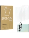 BIZON Clear 3x screen glass + camera glass Samsung Galaxy M55 5G