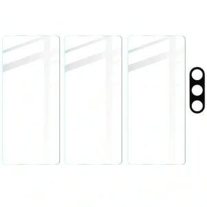 Kup BIZON Clear 3x sticlă pentru ecran + sticlă pentru cameră Samsung Galaxy M55 5G - BIZ5104 - {ean13} - Sklep Home Screen