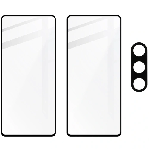 Kup BIZON Edge 2x sticlă de ecran + sticlă de cameră Samsung Galaxy M55 5G - BIZ5676 - {ean13} - Sklep Home Screen