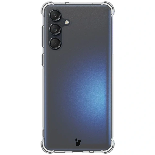 Kup Etui + 2x szkło na ekran + obiektyw Bizon Case Clear Pack do Samsung Galaxy M55 5G przezroczyste - BIZ5677 - {ean13} - Sklep Home Screen