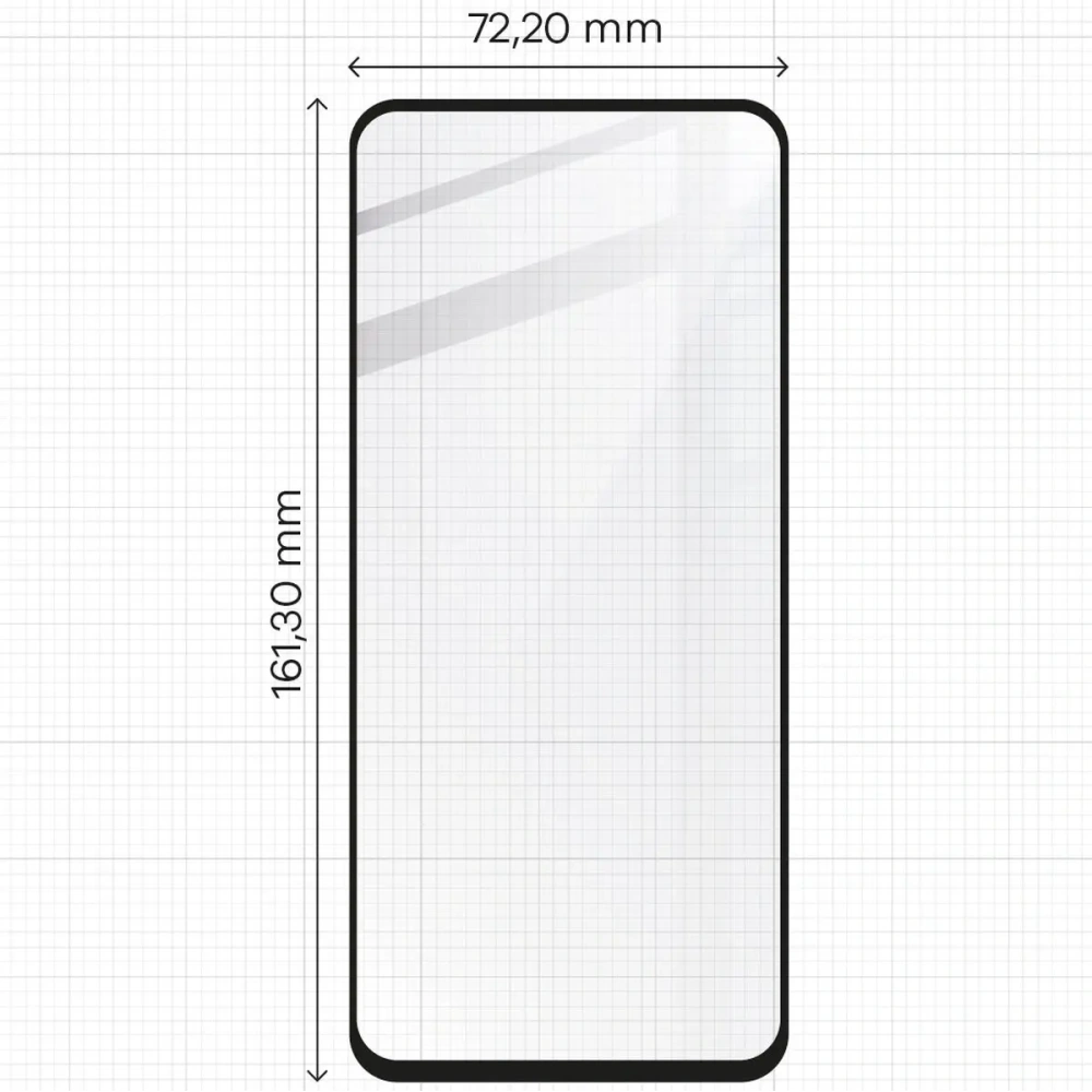 2x Szkło na ekran + szkło na aparat BIZON Edge do Realme C67 4G