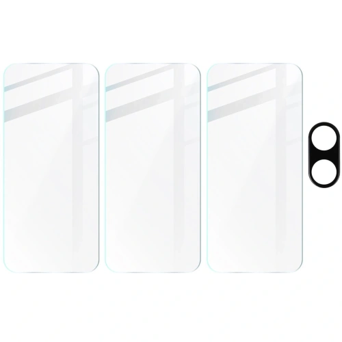 Kup BIZON Clear 3x sticlă pentru ecran + sticlă pentru cameră Nothing Phone (2a) - BIZ5680 - {ean13} - Sklep Home Screen