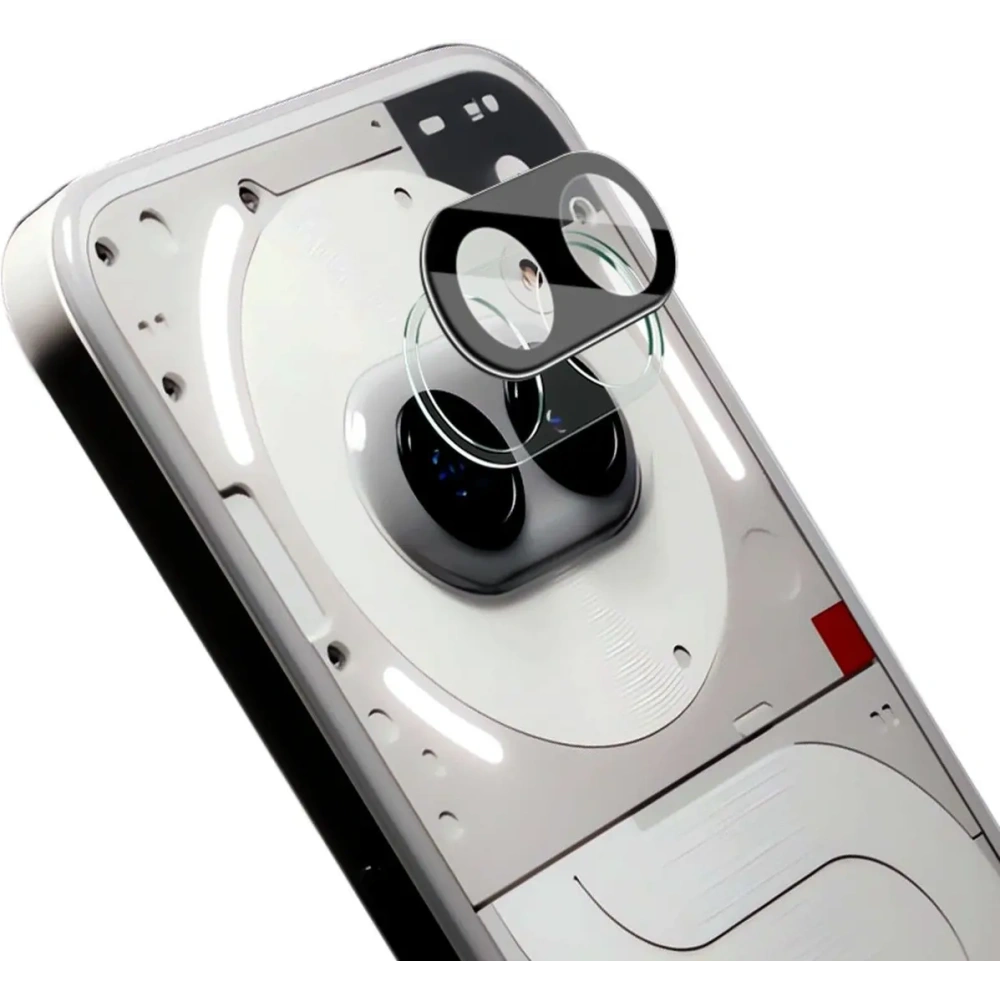2x Szkło na ekran + szkło na aparat BIZON Edge do Nothing Phone (2a)