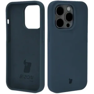 Kup Silikonowe etui Bizon Soft Case do Apple iPhone 14 Pro ciemnoniebieskie - BIZ5111 - {ean13} - Sklep Home Screen
