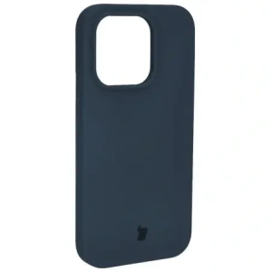 Kup Silikonowe etui Bizon Soft Case do Apple iPhone 14 Pro ciemnoniebieskie - BIZ5111 - {ean13} - Sklep Home Screen