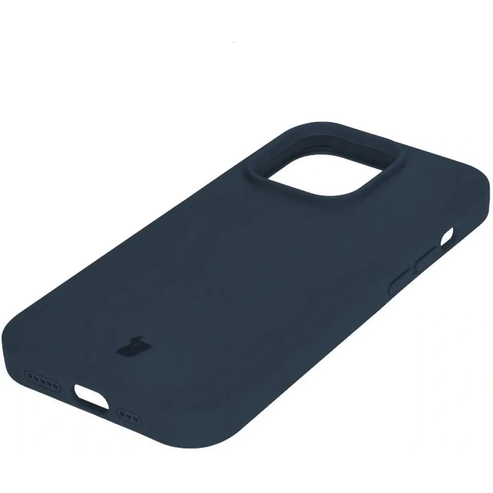Silikonowe etui Bizon Soft Case do Apple iPhone 14 Pro ciemnoniebieskie