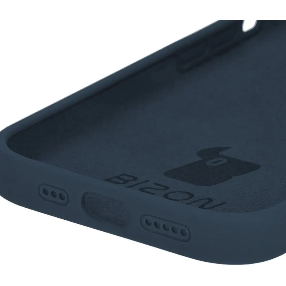 Silikonowe etui Bizon Soft Case do Apple iPhone 14 Pro ciemnoniebieskie