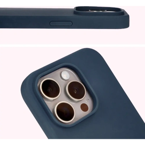 Kup Bizon Soft Case Apple iPhone 14 Pro albastru închis - BIZ5111 - {ean13} - Sklep Home Screen