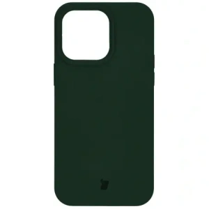 Kup Silikonowe etui Bizon Soft Case do Apple iPhone 14 Pro Max ciemnozielone - BIZ5123 - {ean13} - Sklep Home Screen