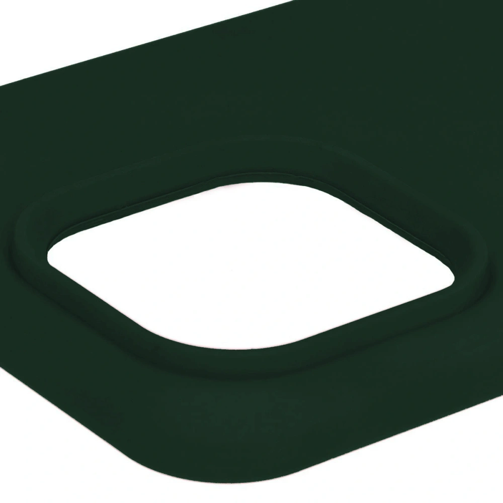 Silikonowe etui Bizon Soft Case do Apple iPhone 14 Pro Max ciemnozielone