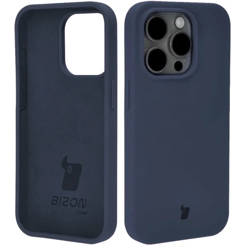 Kup Bizon Soft Case Apple iPhone 15 Pro dunkelblau - BIZ5684 - {ean13} - Sklep Home Screen